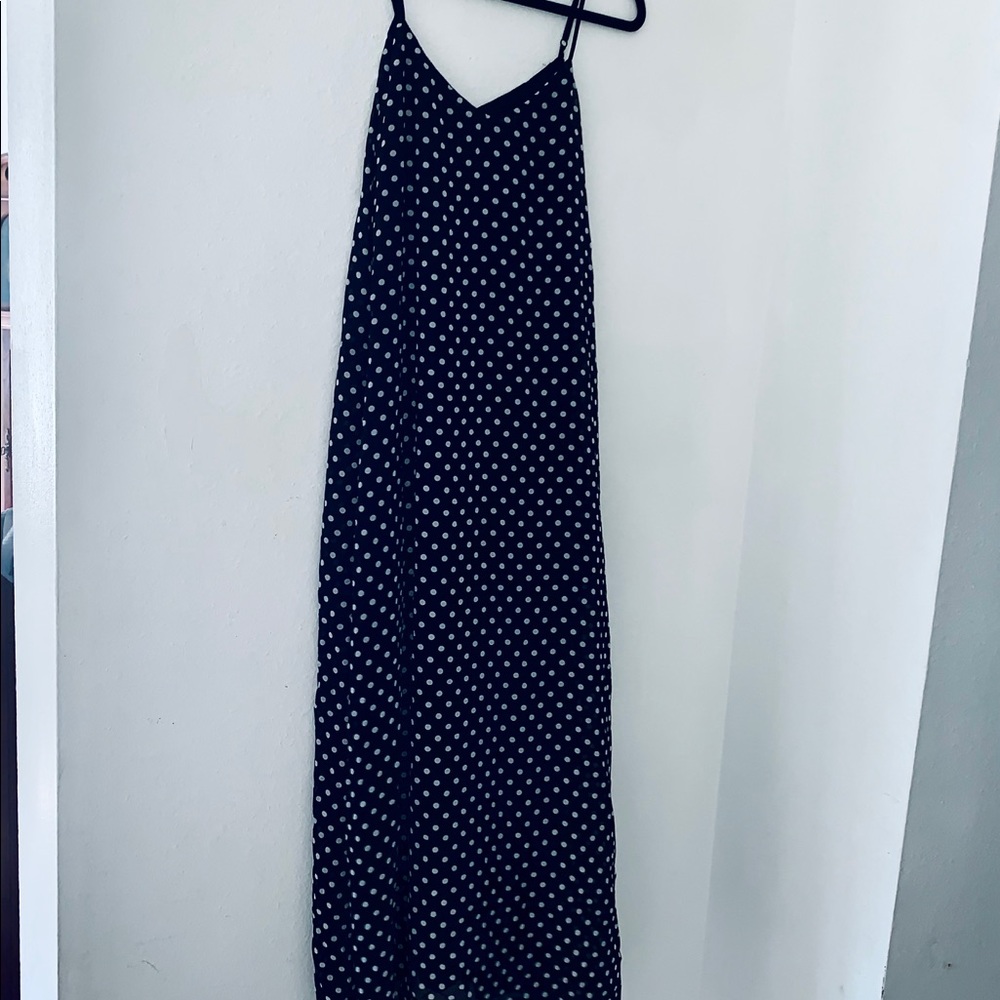 Medium Polka Dot Maxi Dress NWOT